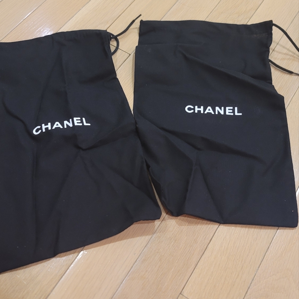 Chanel Lambskin Beige/Black Women's Shoes 39.5 - Picture 3 of 8